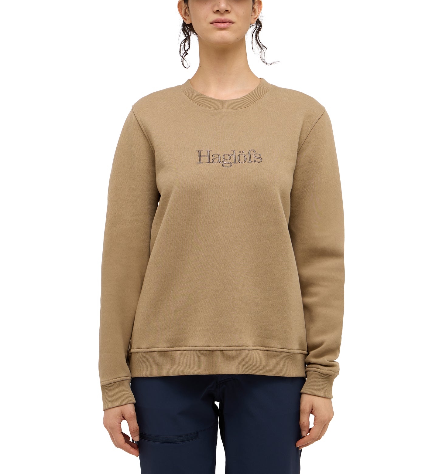 Haglöfs Crewneck Women (Dam) - sweatshirt i Bomull