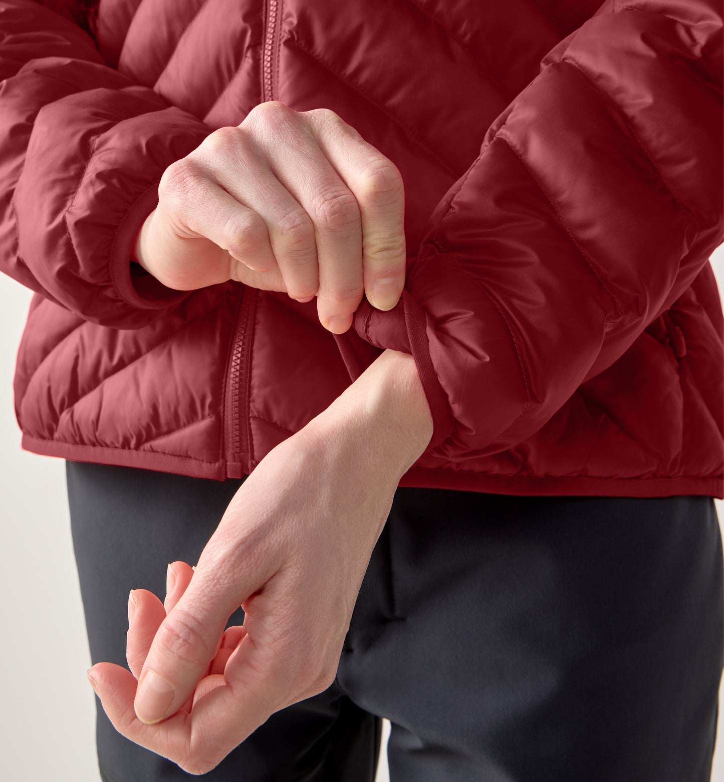 Särna Mimic Hood Women (Dam) - Syntetfodrad lätt jacka