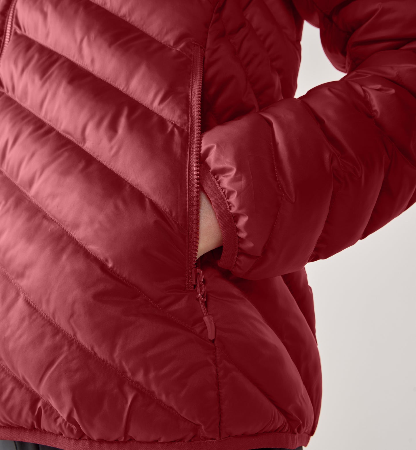 Särna Mimic Hood Women (Dam) - Syntetfodrad lätt jacka