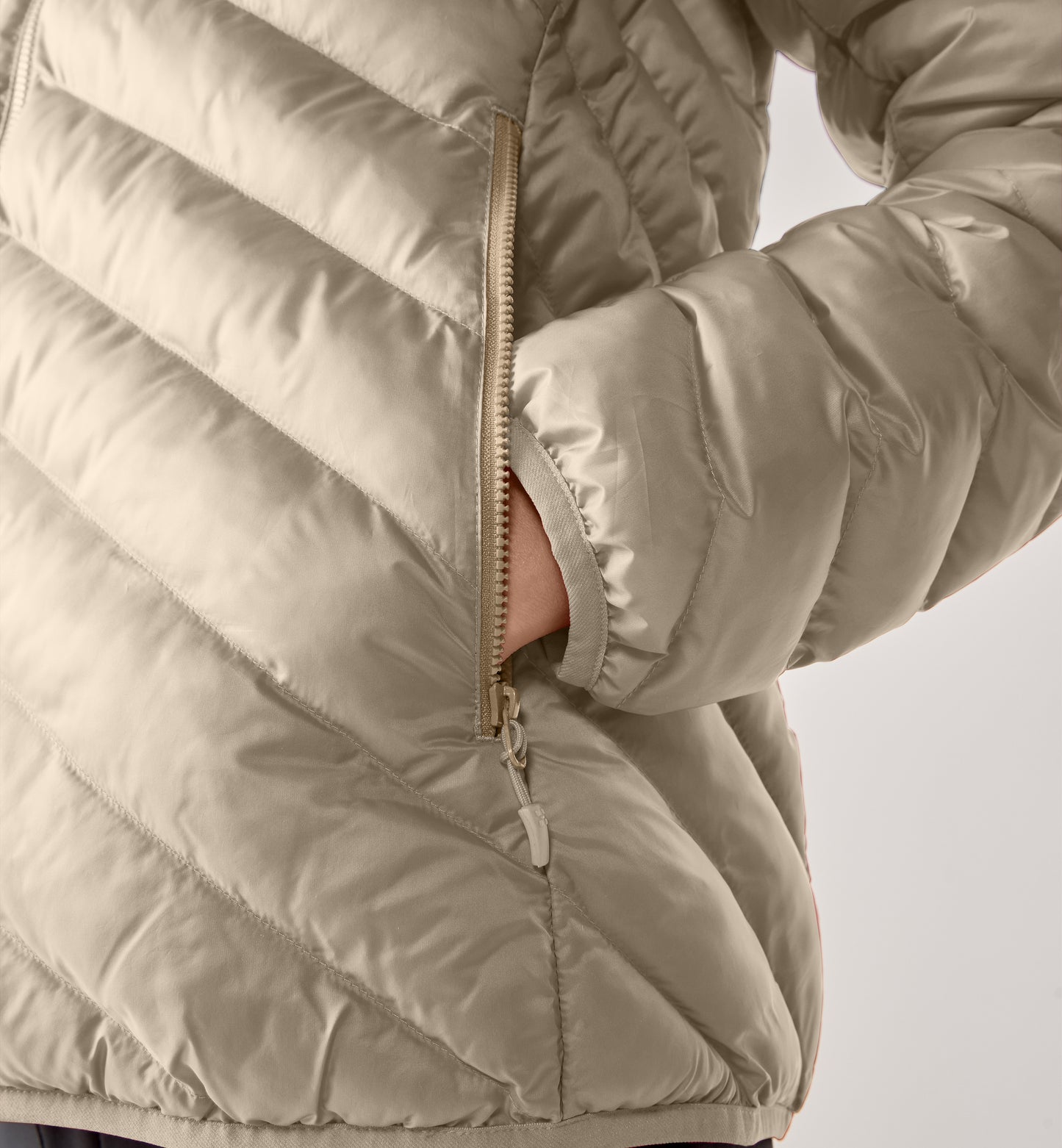 Särna Mimic Hood Women (Dam) - Syntetfodrad lätt jacka