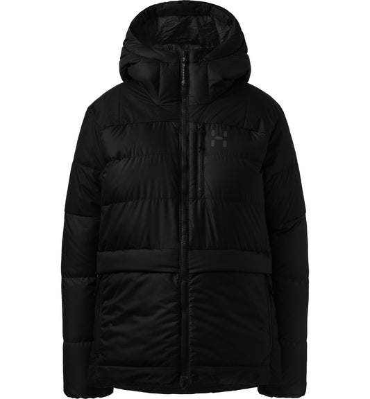 Riksgränsen Down 850II Hood Women (Dam) - Varm Dunjacka