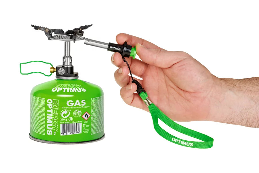 Crux lite, gas med Piezotändare