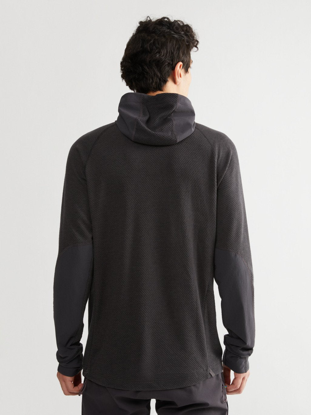 Hugin Zip Hoodie M's - Fleecetröja med extra vindskydd