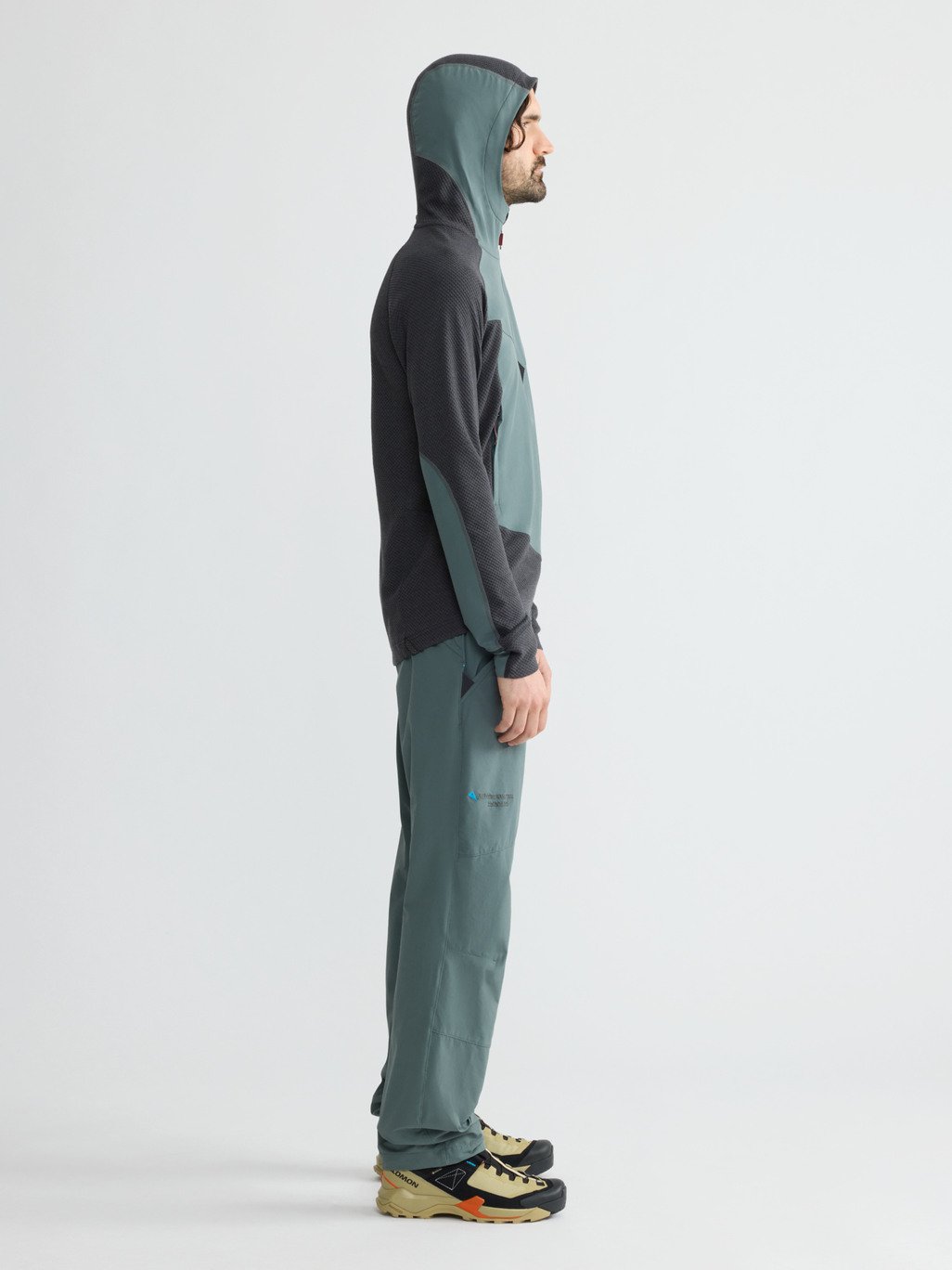 Hugin Zip Hoodie M's - Fleecetröja med extra vindskydd
