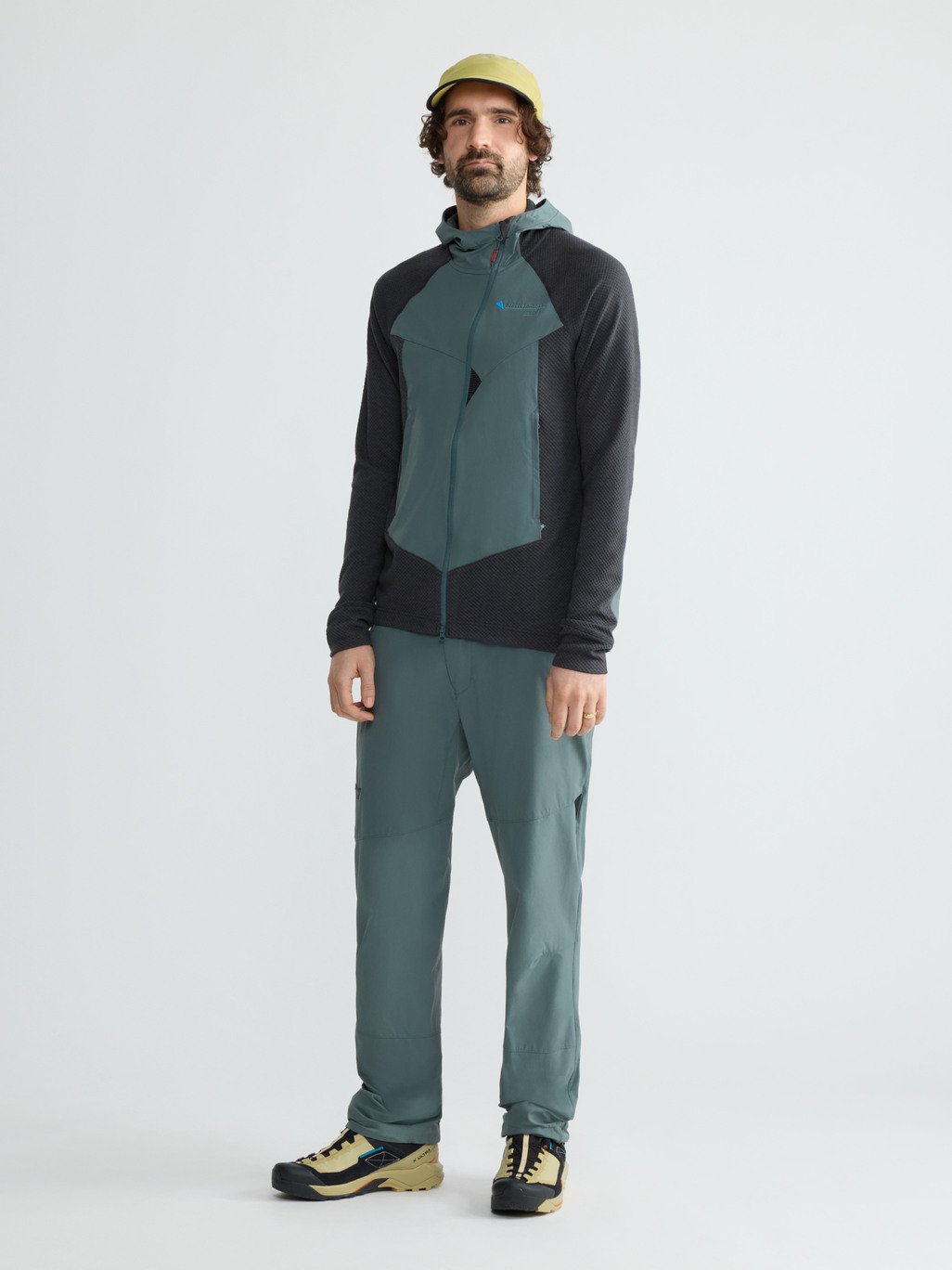 Hugin Zip Hoodie M's - Fleecetröja med extra vindskydd
