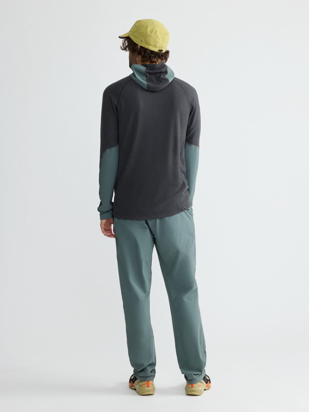 Hugin Zip Hoodie M's - Fleecetröja med extra vindskydd