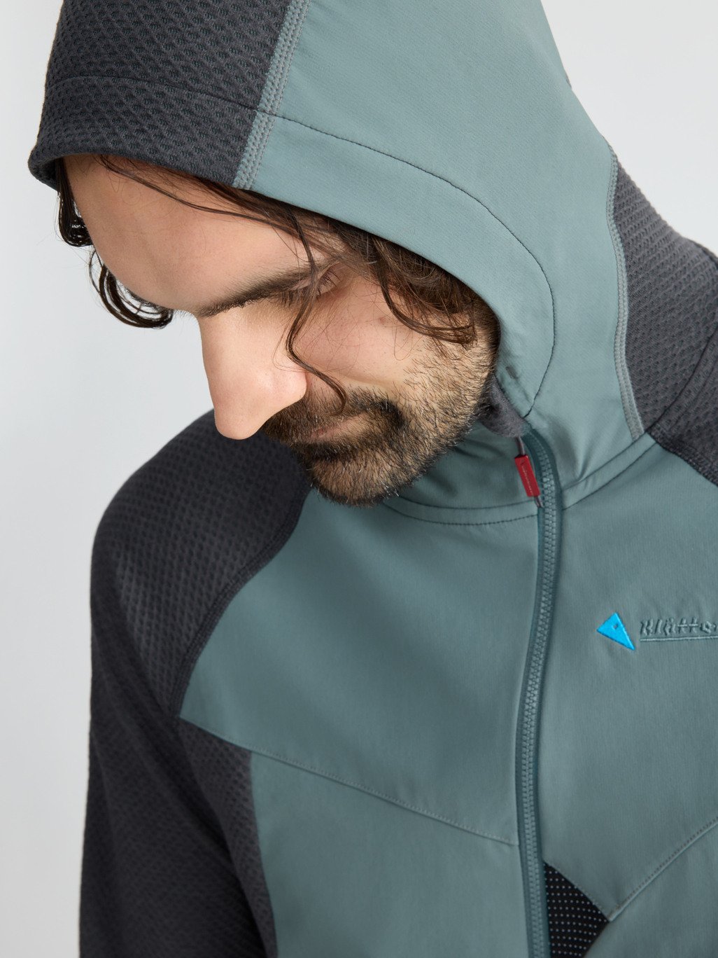 Hugin Zip Hoodie M's - Fleecetröja med extra vindskydd
