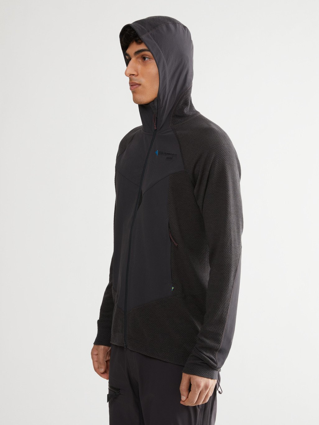 Hugin Zip Hoodie M's - Fleecetröja med extra vindskydd