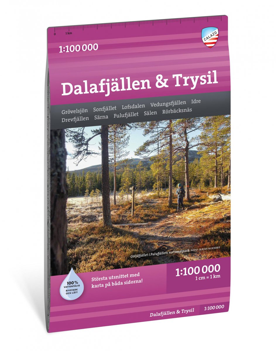 Dalafjällen & Trysil 1:100000