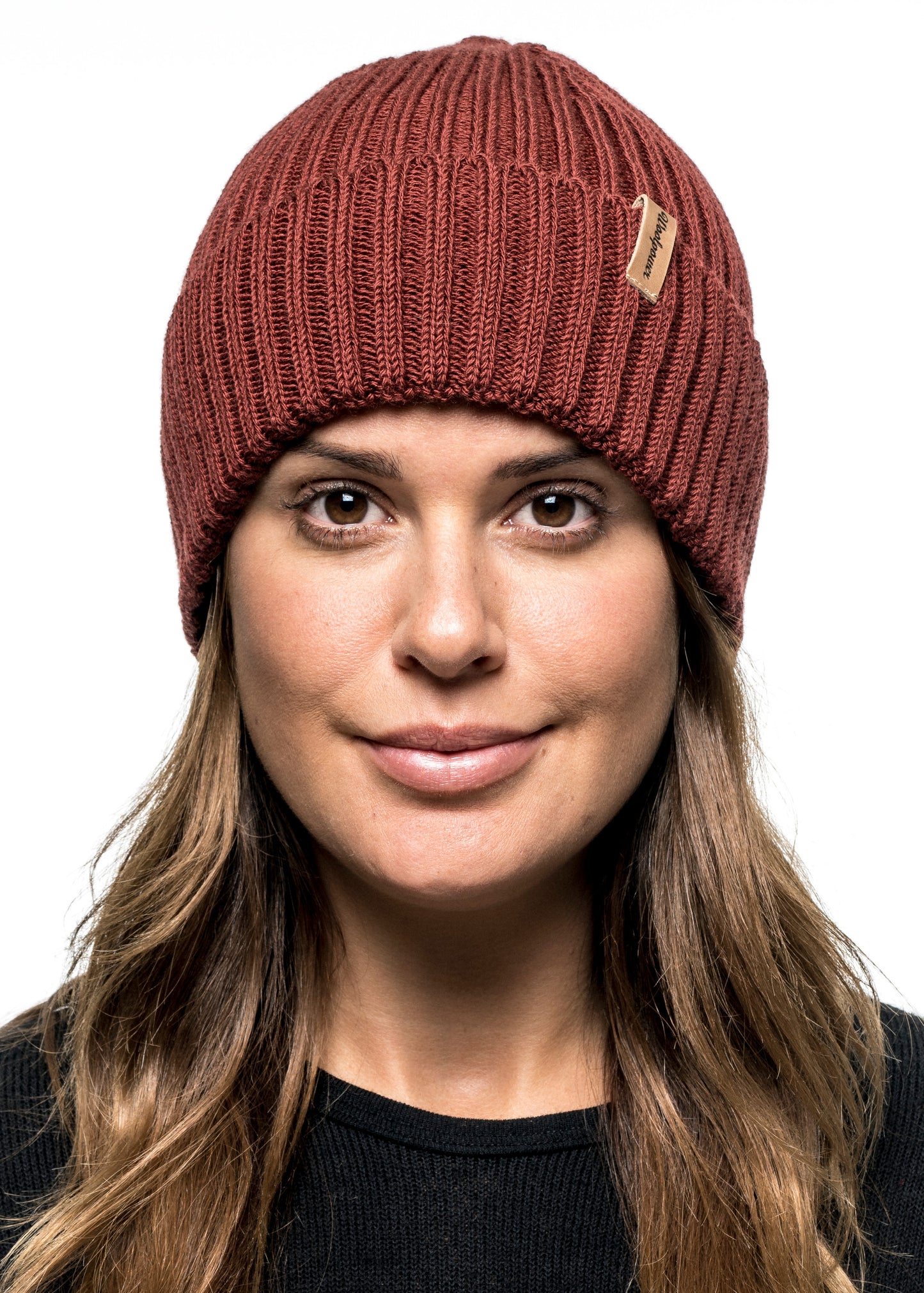 Beanie Rib - Ribbstickad mössa i merinoull
