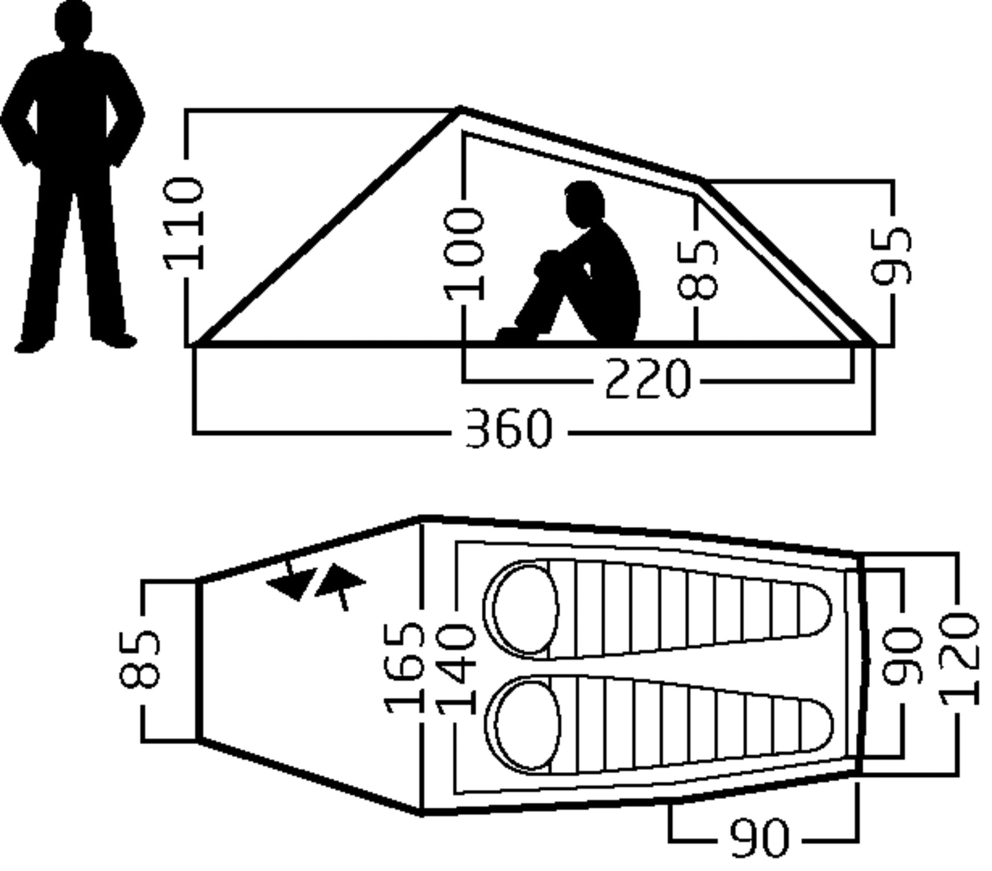 Halland 2 LW (2.0) Tent