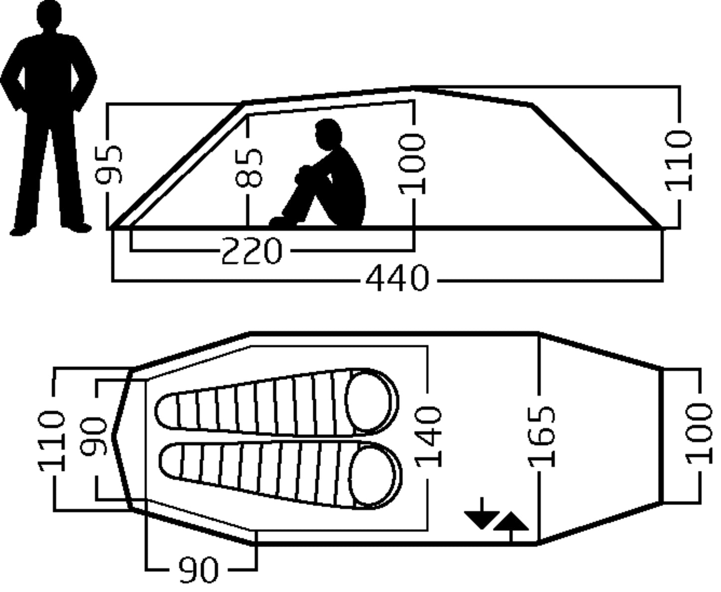 Oppland 2 LW (2.0) Tent
