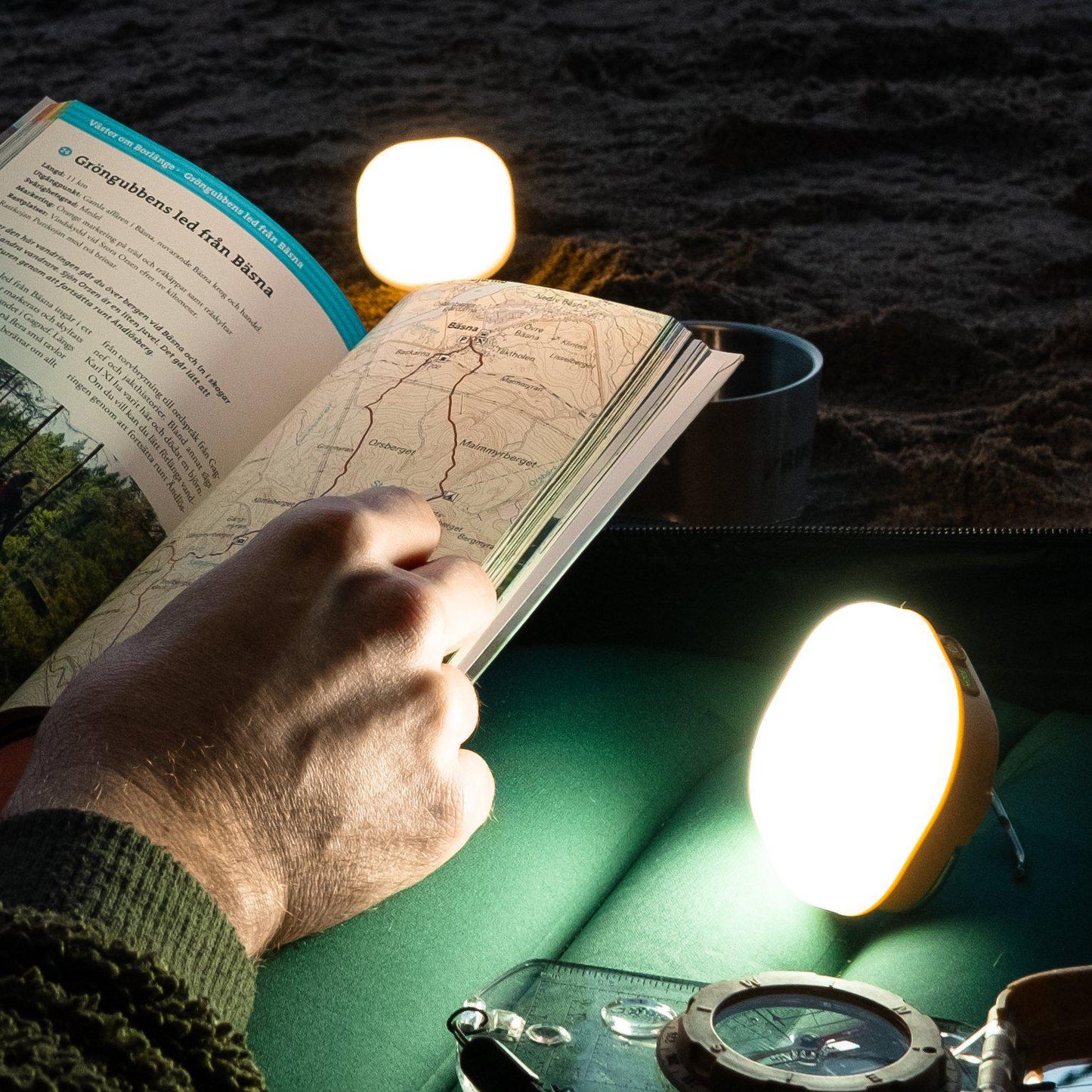 Glow Recharge  - uppladdningsbar campinglampa