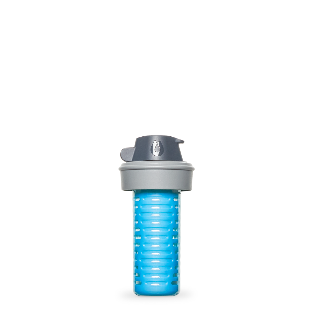 FLUX+ FILTER KIT 1,5 l Clear/HP Blue - softflask med vattenfilter