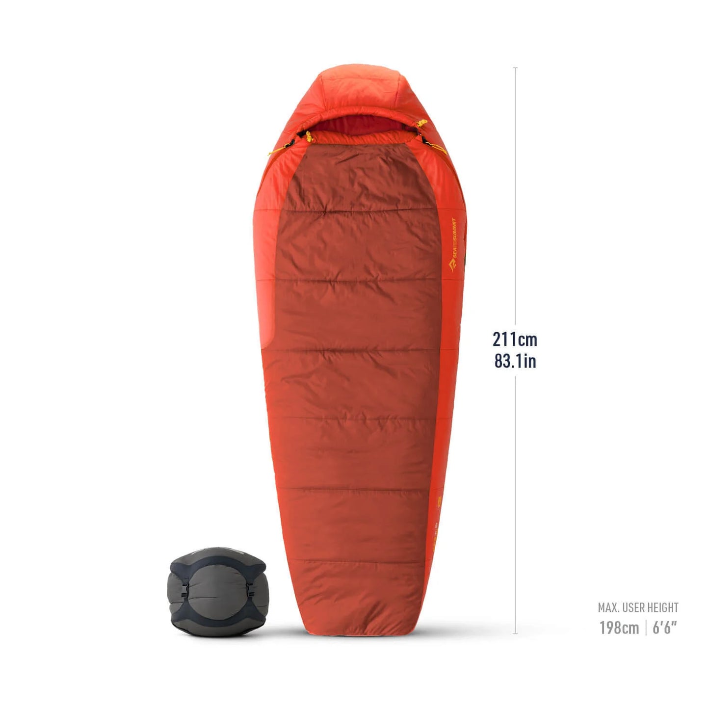 Hamelin Synthetic Sleeping Bag -9C Long