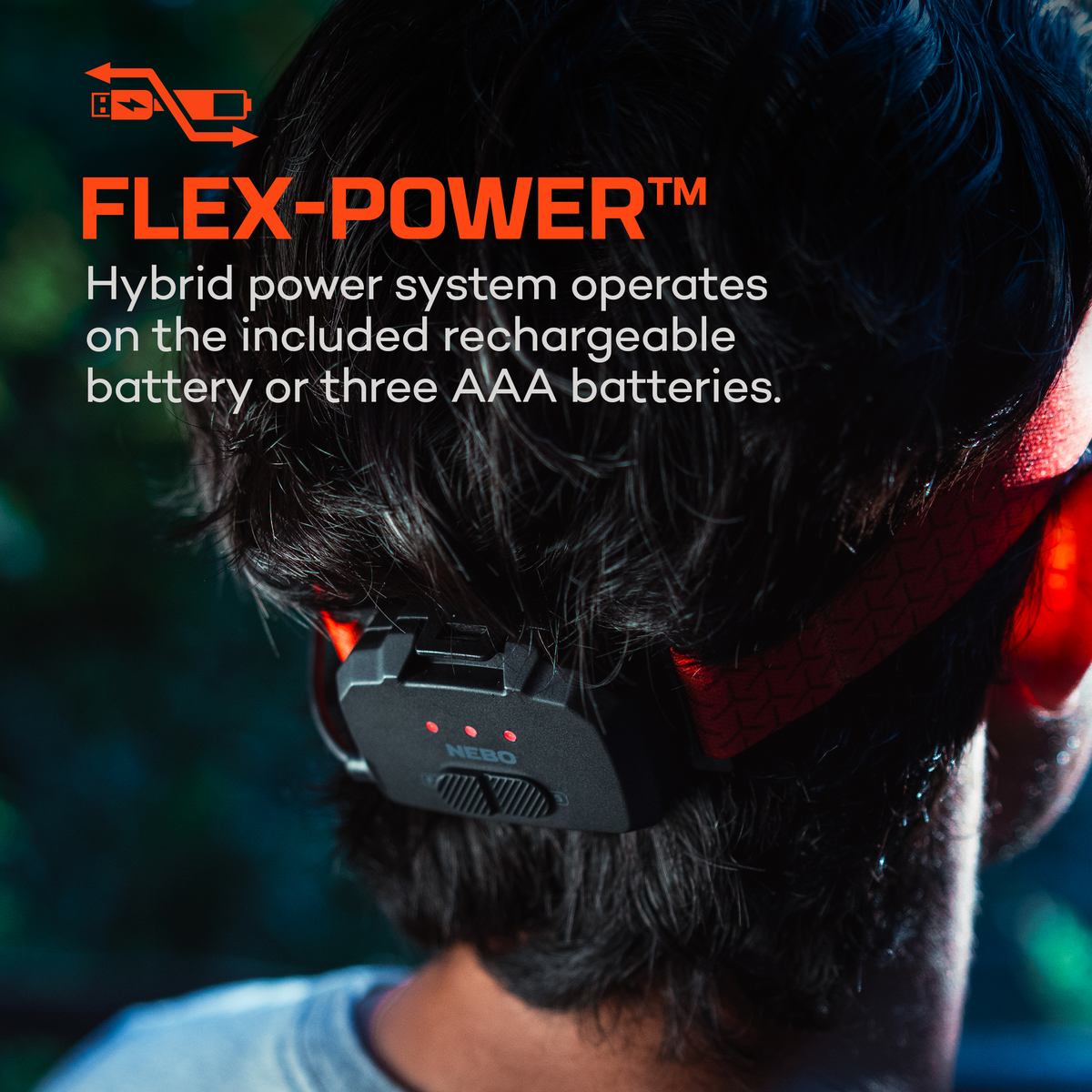 NEBO Curve 600lm Flex - pannlampa USB-C