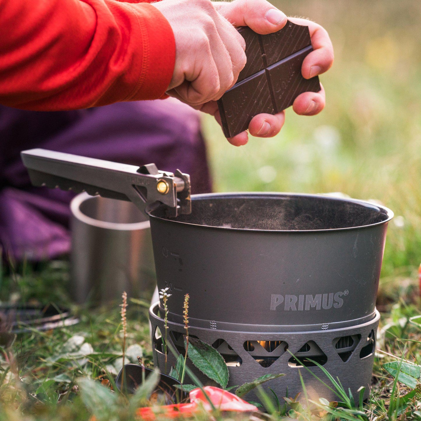 Primetech Stove Set 2X1.3L  W. Pan - Komplett stormkök med kärl och stekpanna