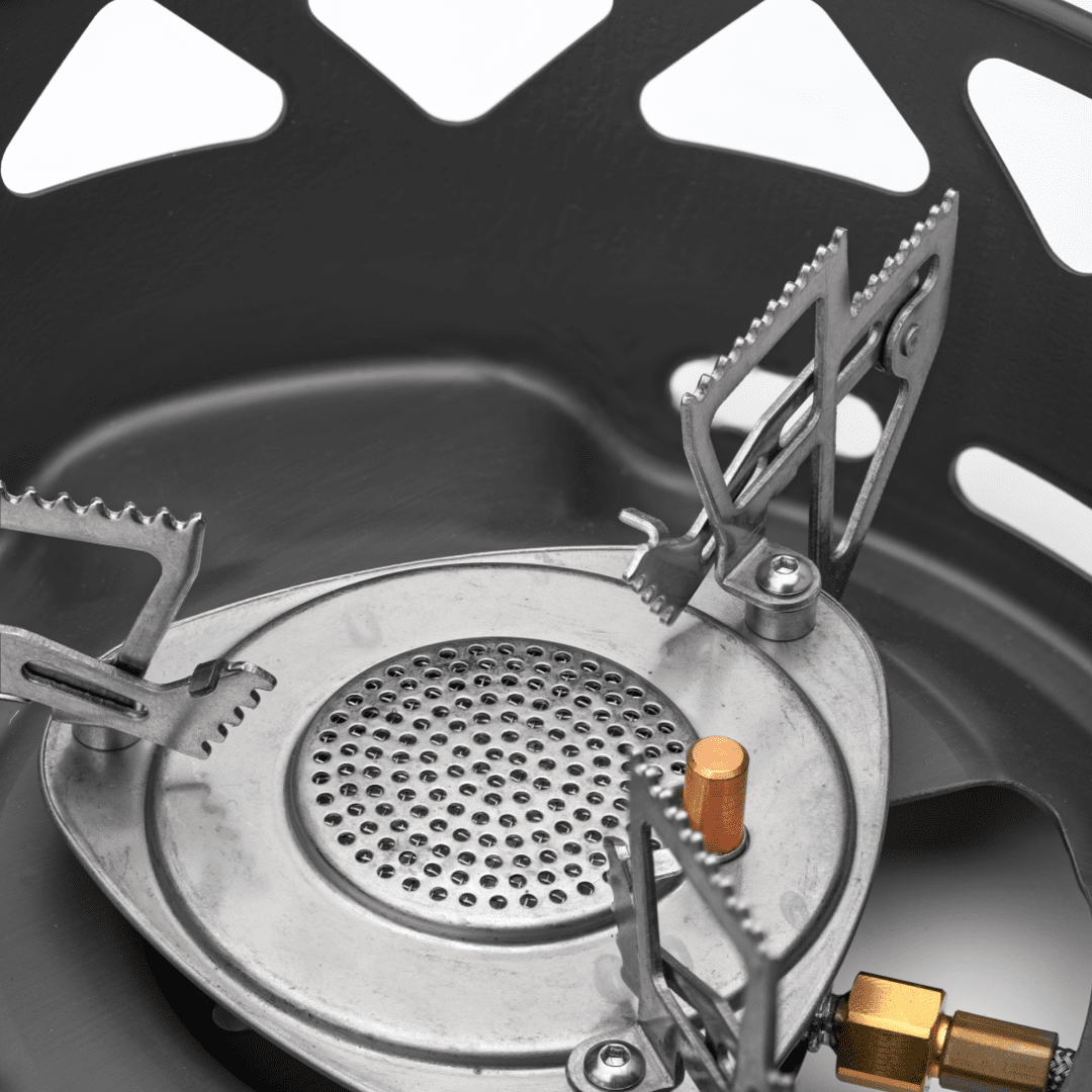 Primetech Stove Set 2X1.3L  W. Pan - Komplett stormkök med kärl och stekpanna