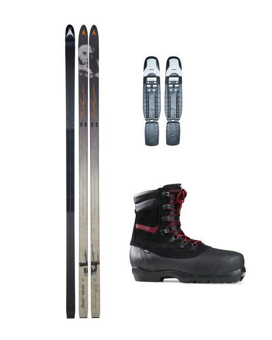 PAKET – Amundsen Fram BC ski WF/FL med BC bindning och Pjäxor
