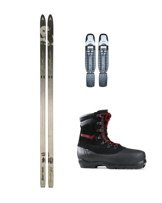 PAKET – Amundsen BC Ski med BC-bindning och pjäxor