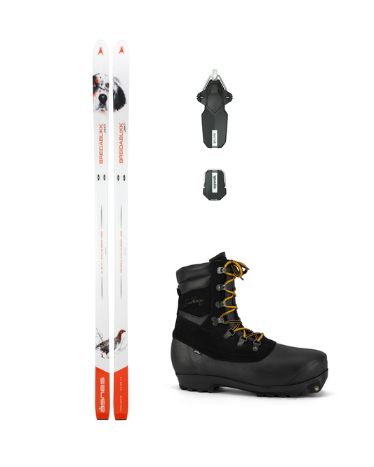 PAKET – BREIDABLIKK HUNTER BC SKI med Xplore-bindning och Pjäxor
