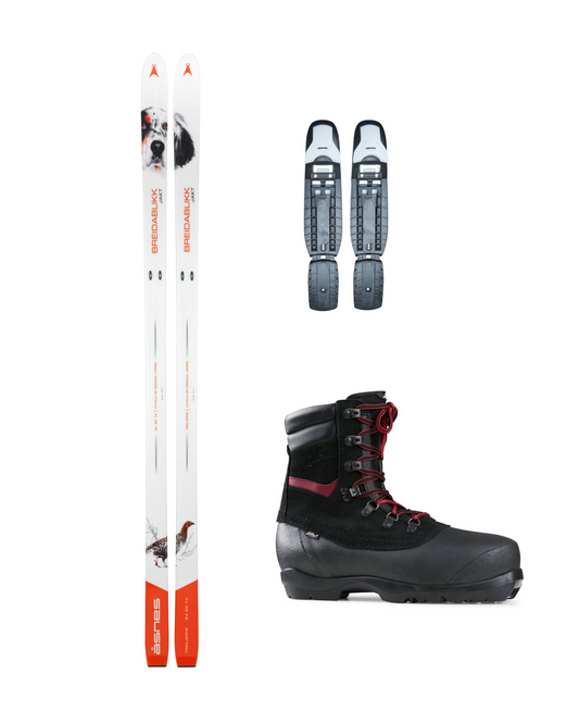 PAKET – Breidablikk Hunter BC Ski med BC-bindning och Pjäxor