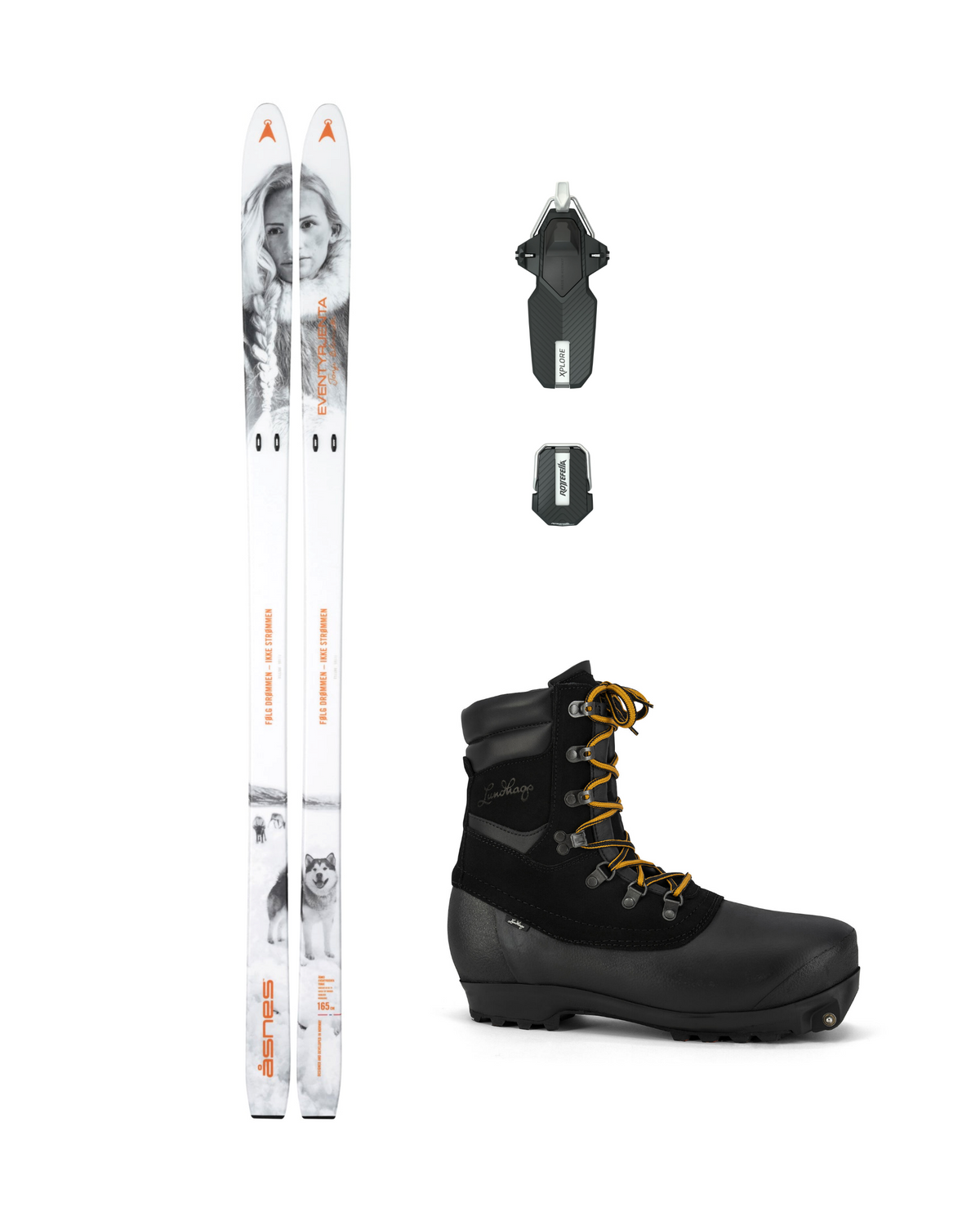 PAKET – TONJE BC SKI med Xplore-bindning och Pjäxor