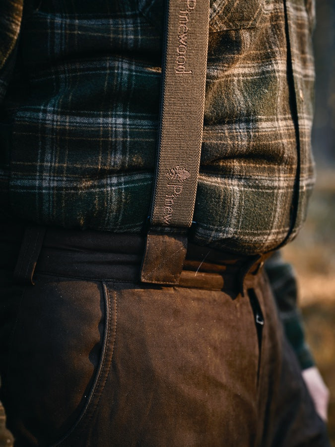 Abisko Småland 2.0 Trousers Men (Herr) - varmfodrade byxor med hängslen