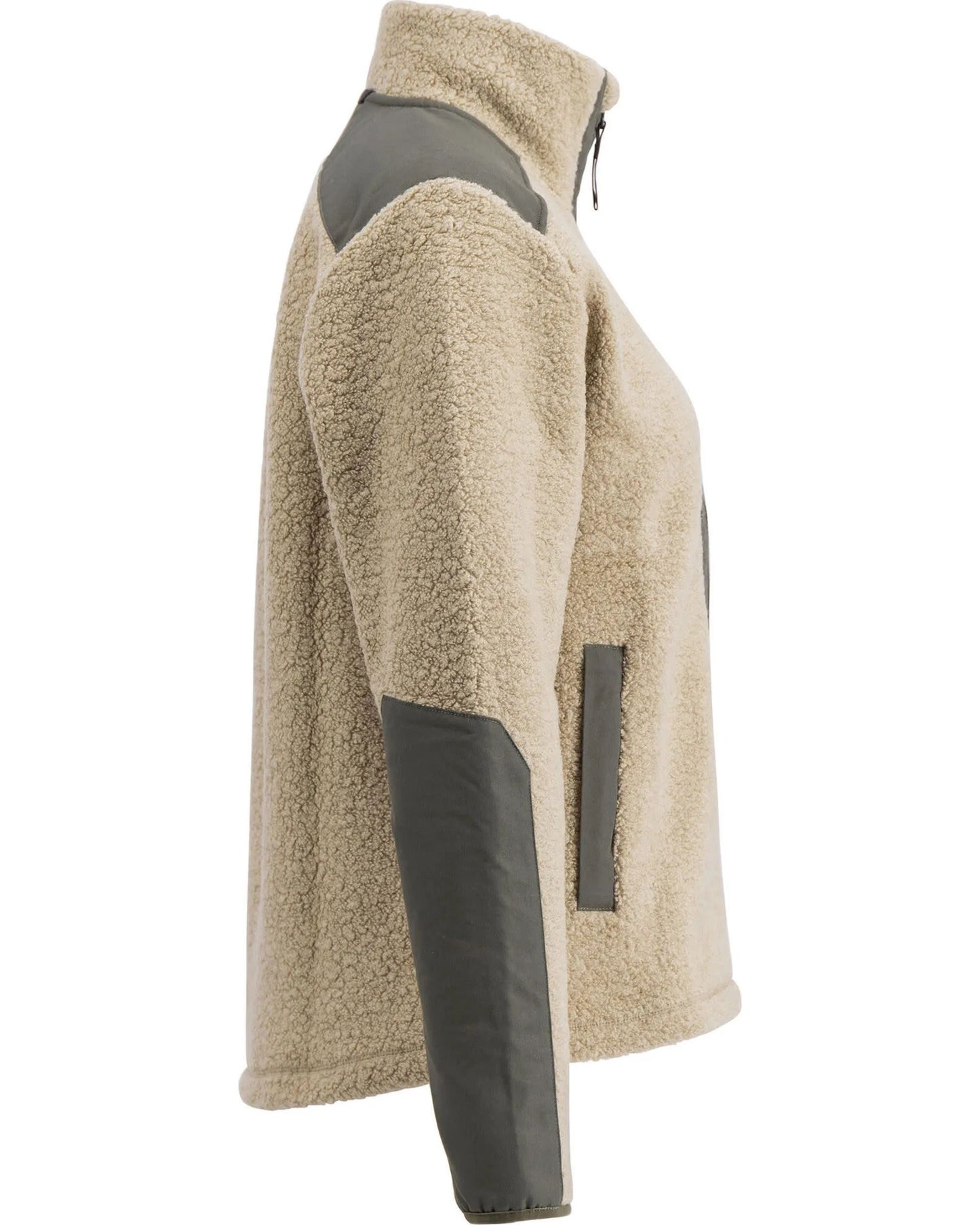 Saruk Wool Pile Mid Full Zip W (Dam) - Robust och Värmande Ullfleece för Kyligare Temperaturer