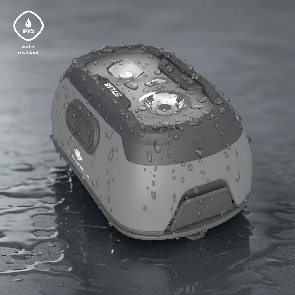 Seek 320 - pannlampa med AAA-batterier