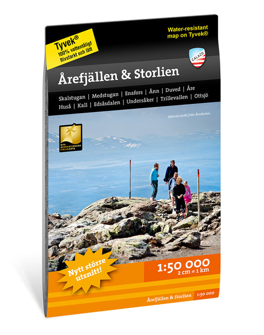 Årefjällen Storlien 1:50000