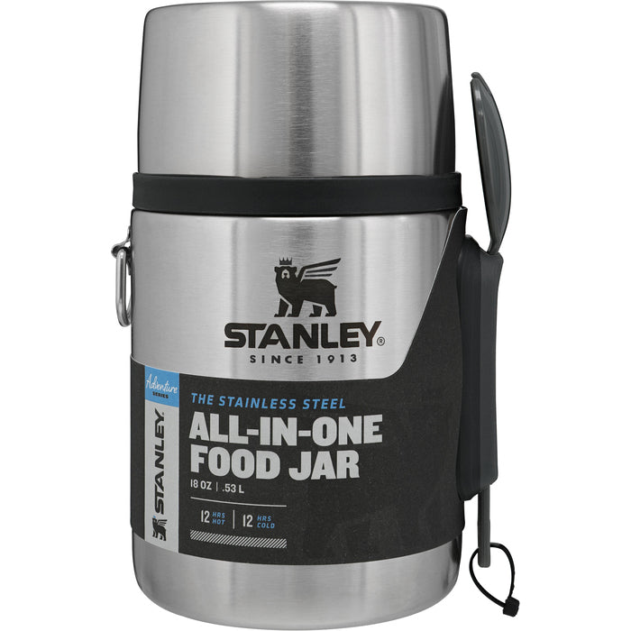 The Stainless Steel AiO Food Jar - mattermos med spork