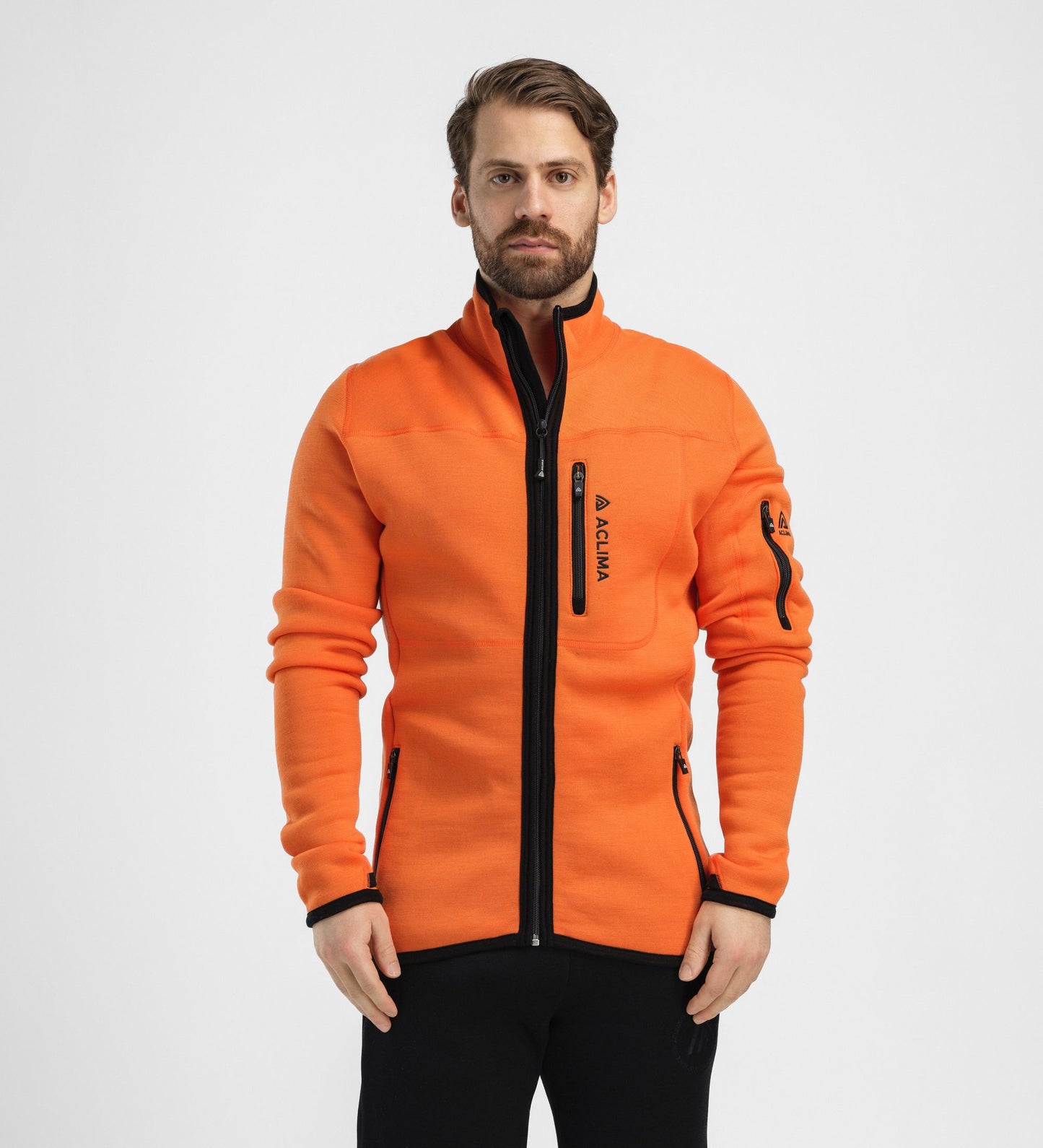 FleeceWool V2 Jacket M's (Herr) - Fleecejacka i merinoull