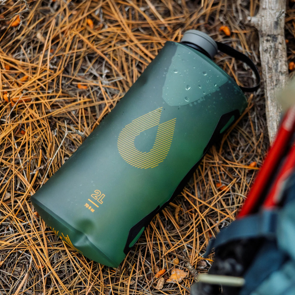 SEEKER 3L - Mammoth Grey - lätt vattenbehållare i mjuk TPU
