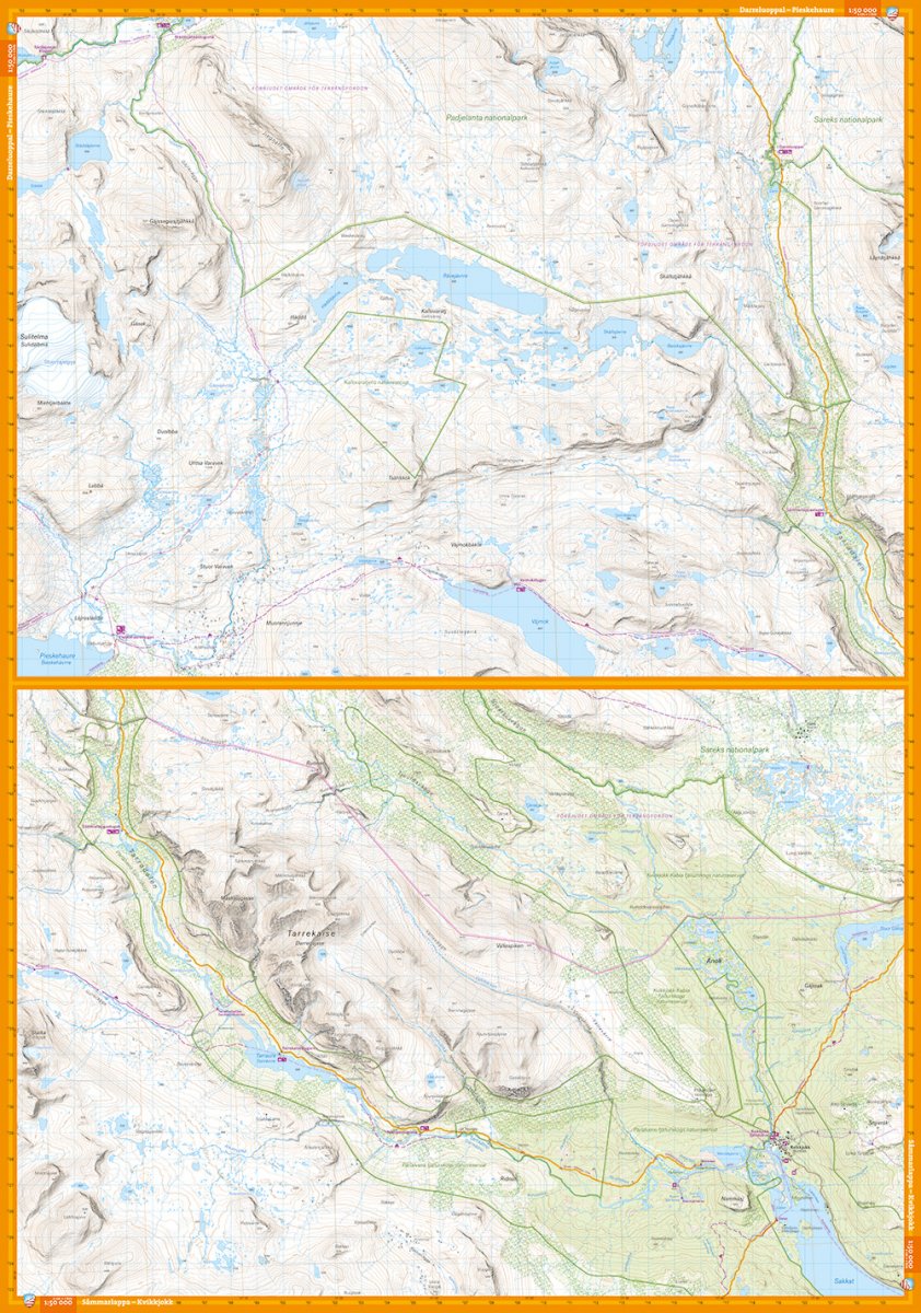 Padjelantaleden 1:50000